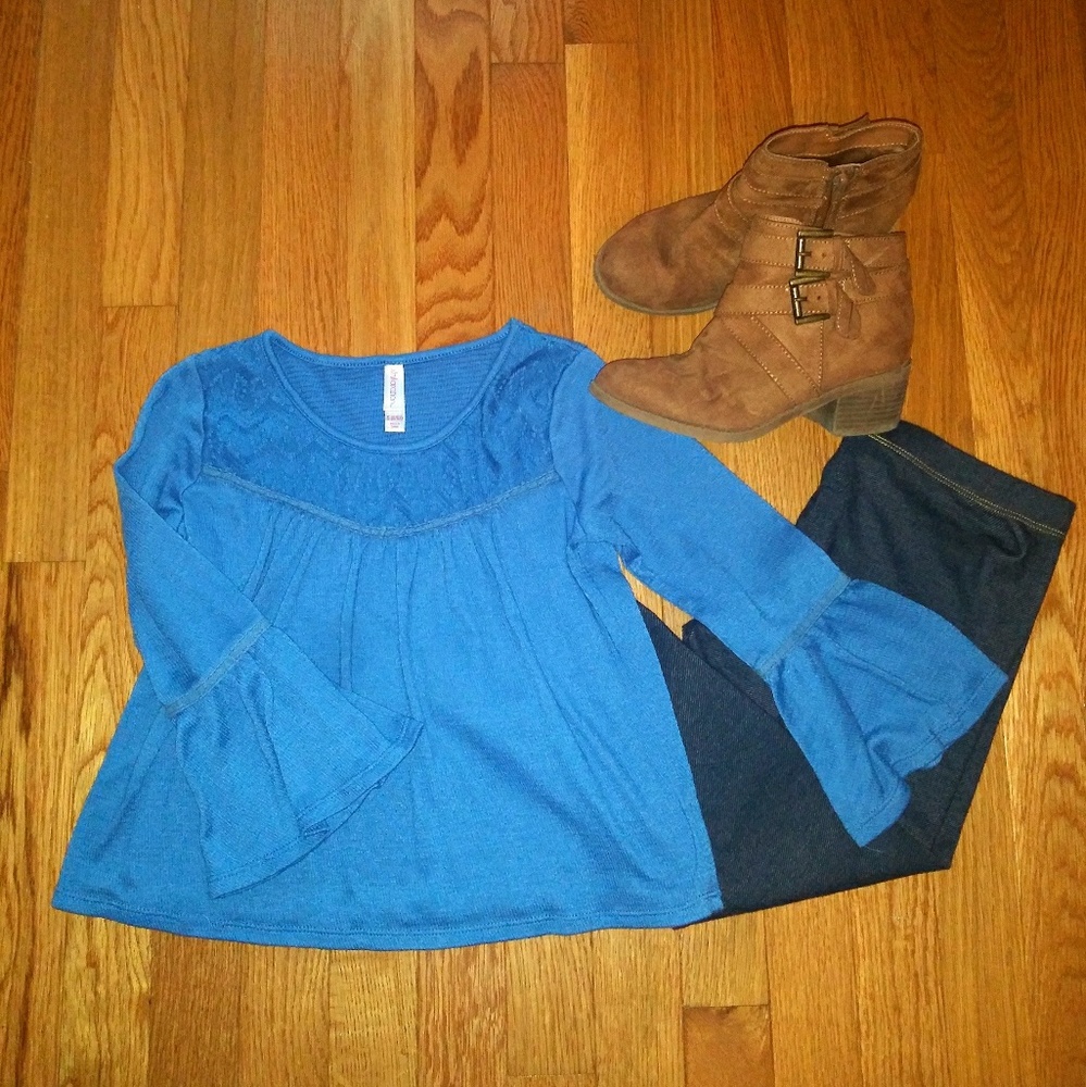 Kids Boho Top Size 6 (Small/6X)